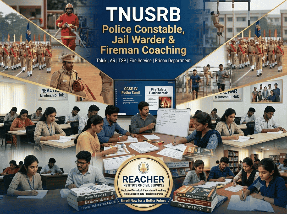 TNUSRB Constable coaching